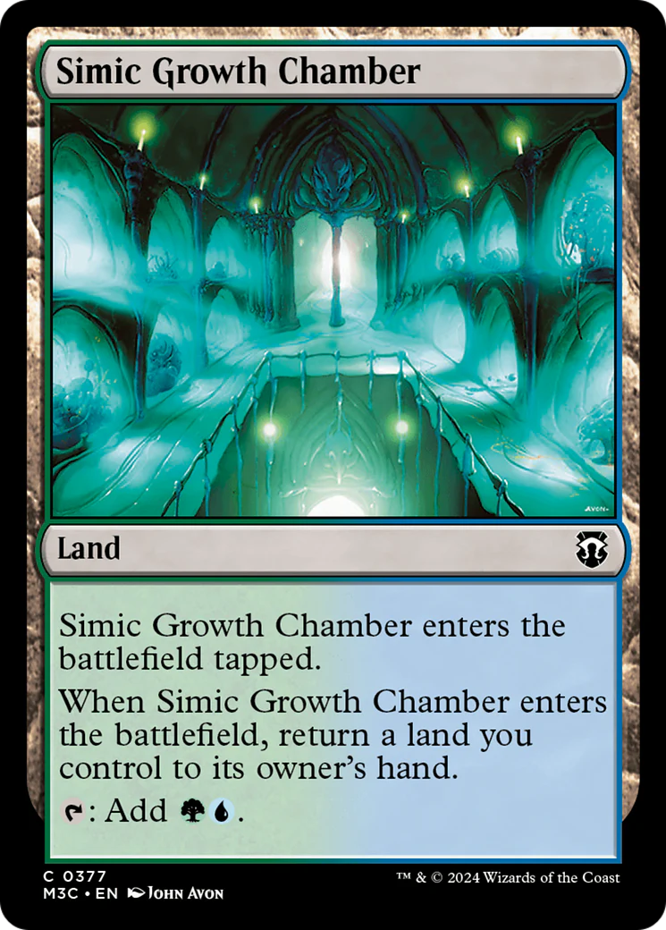 Simic Growth Chamber (M3C-377) - Modern Horizons 3 Commander [Common]