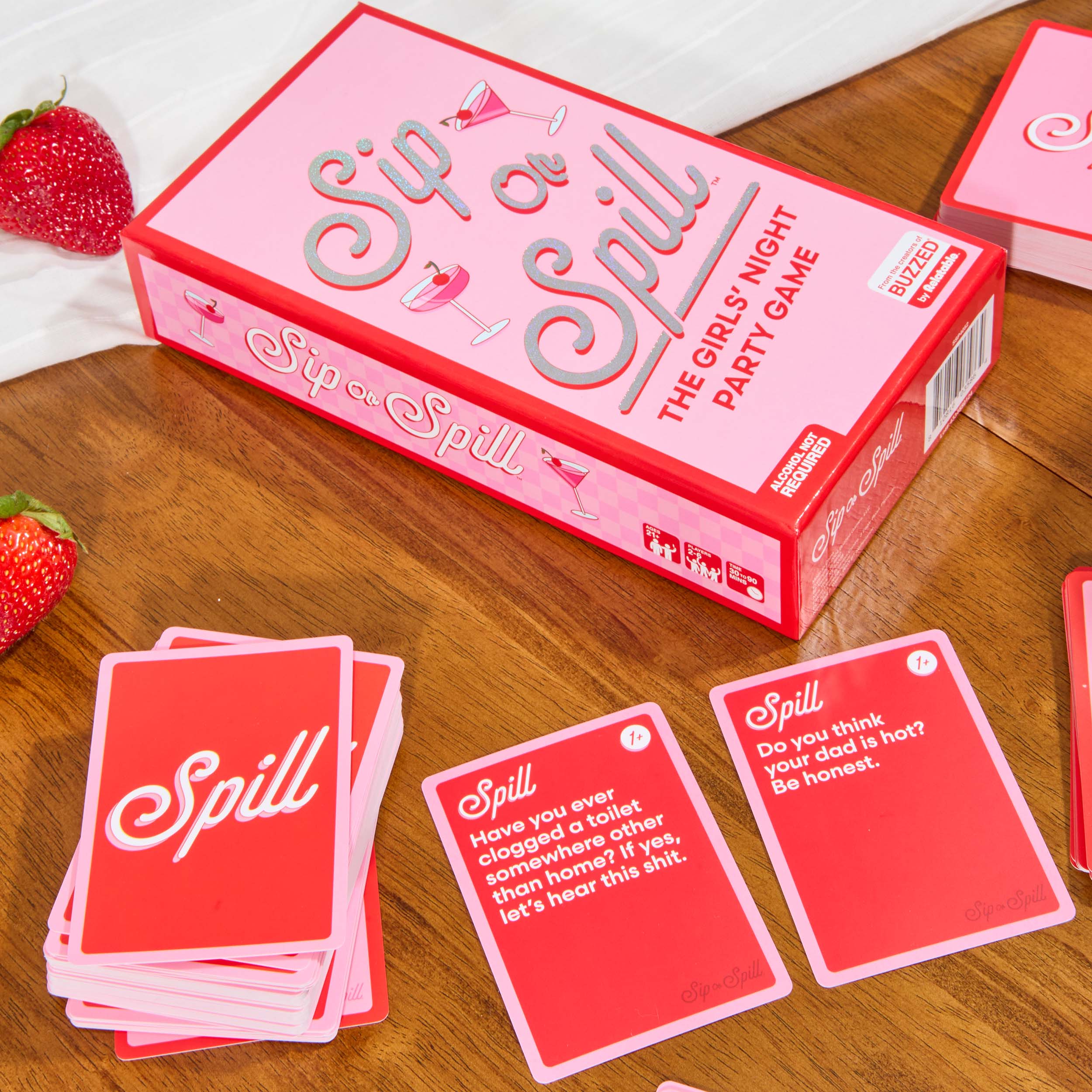 Sip or Spill — The Girl's Night Drinking Game by Relatable — Bachelorette Party Game - Image 3