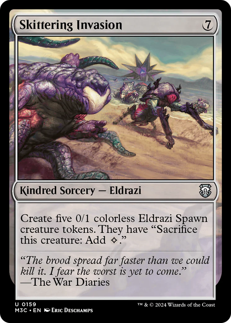 Skittering Invasion (M3C-159) - Modern Horizons 3 Commander Foil [Uncommon]