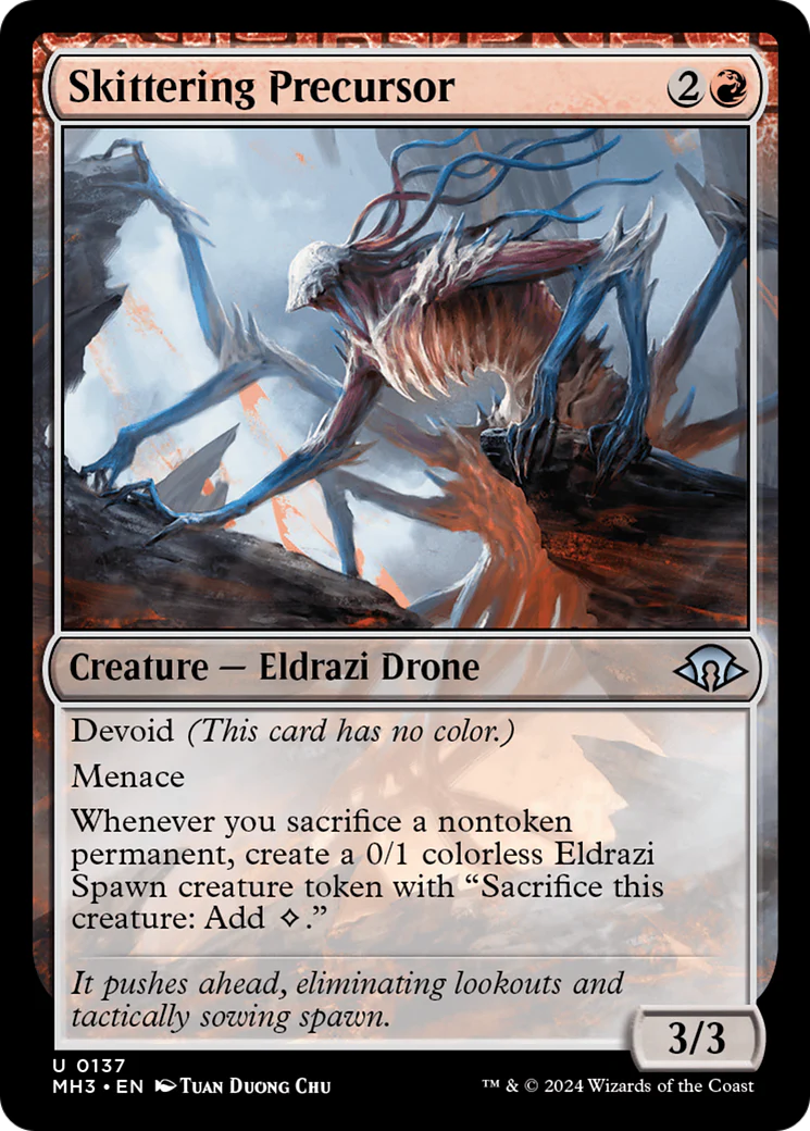 Skittering Precursor (MH3-137) - Modern Horizons 3 Foil [Uncommon]