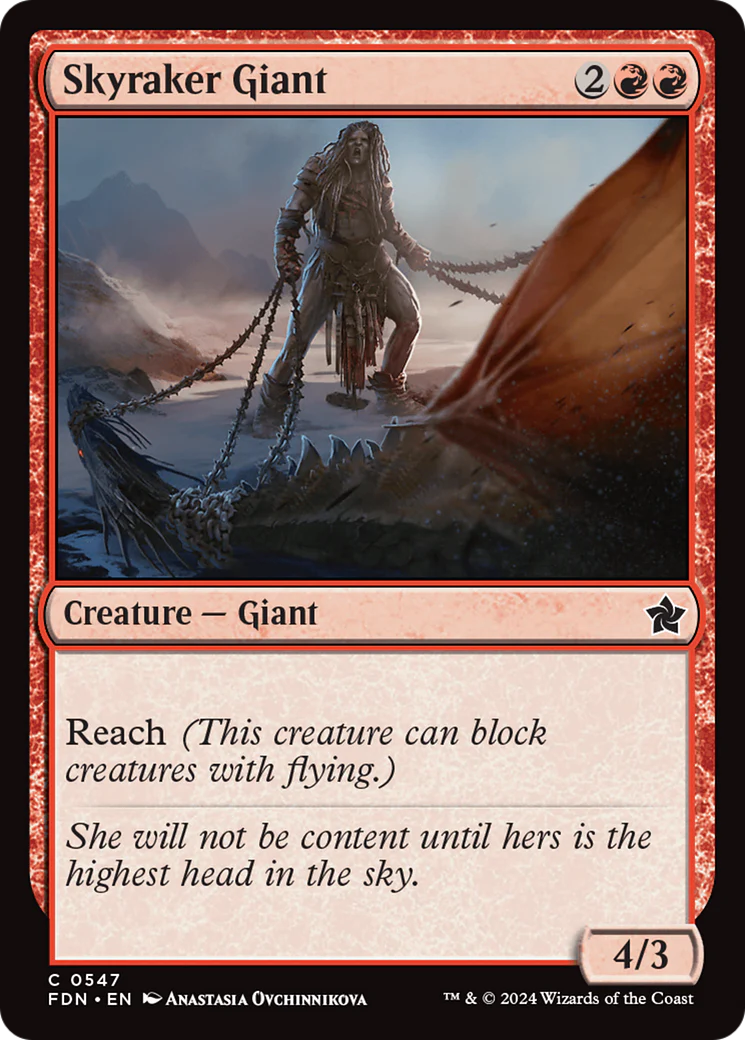 Skyraker Giant (FDN-547) - Foundations [Common]