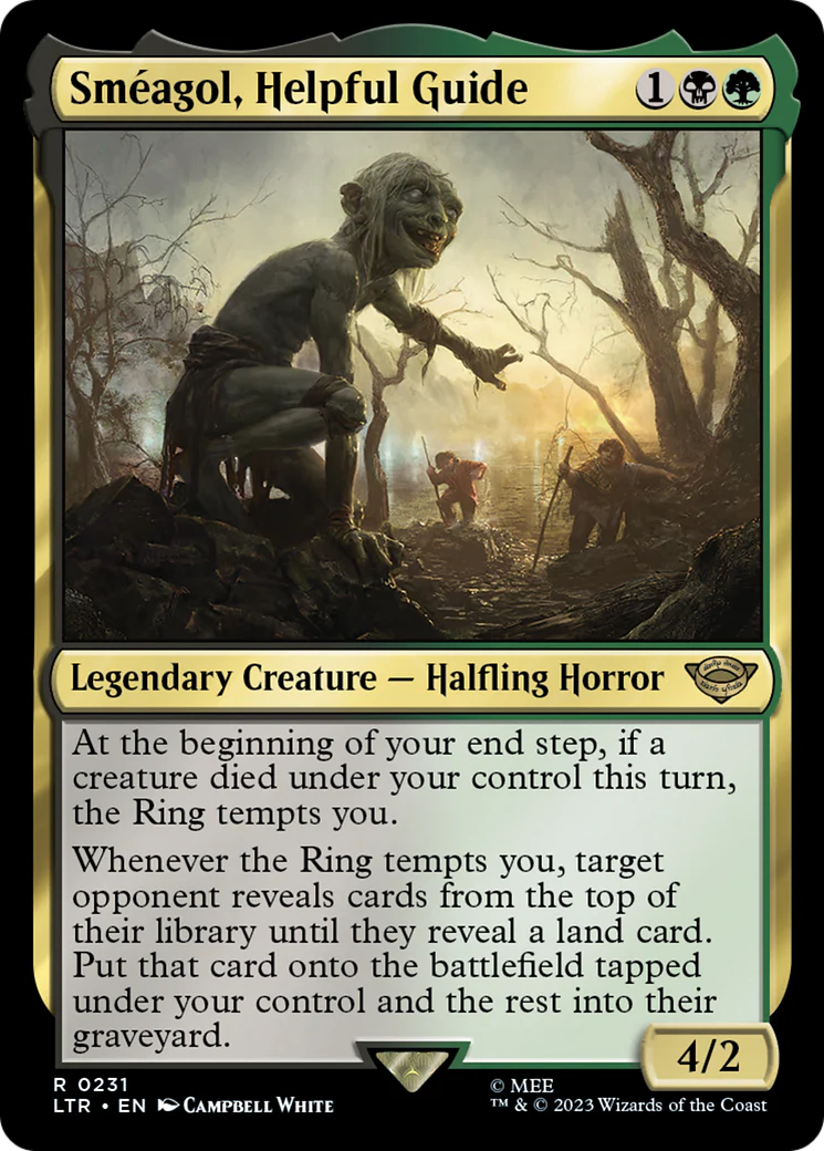 Sméagol, Helpful Guide (LTR-231) - The Lord of the Rings: Tales of Middle-earth Foil [Rare]