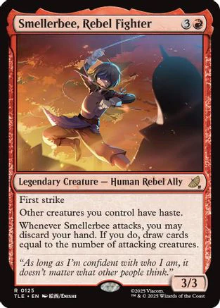 Smellerbee, Rebel Fighter (TLE-125) - Avatar: The Last Airbender: Eternal-Legal [Rare]