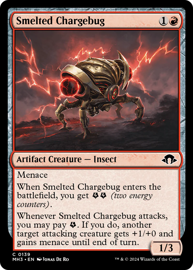 Smelted Chargebug (MH3-139) - Modern Horizons 3 [Common]
