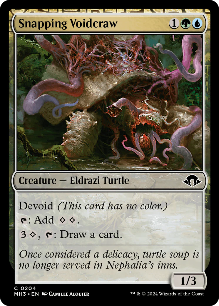 Snapping Voidcraw (MH3-204) - Modern Horizons 3 Foil [Common]