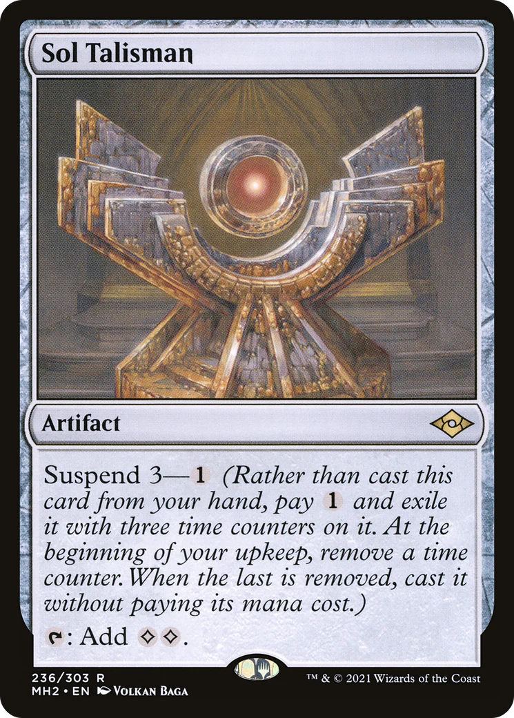 Sol Talisman (MH2-236) - Modern Horizons 2 [Rare]