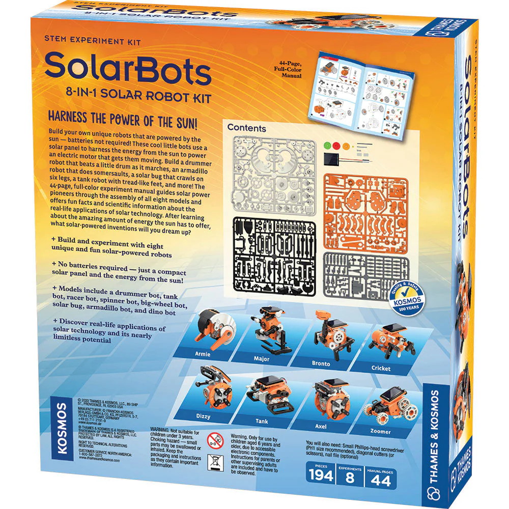 SolarBots: 8-in-1 Solar Robot Kit *PRE-ORDER* - Image 7