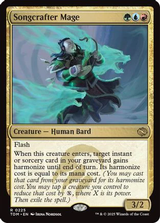 Songcrafter Mage (TDM-225) - Tarkir: Dragonstorm [Rare]