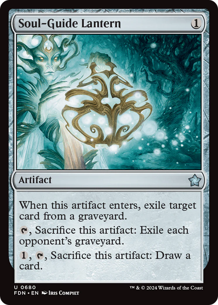 Soul-Guide Lantern (FDN-680) - Foundations [Uncommon]