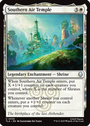Southern Air Temple (TLA-036) - Avatar: The Last Airbender Foil [Uncommon]