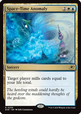 Space-Time Anomaly (EOE-229) - Edge of Eternities Foil [Rare]