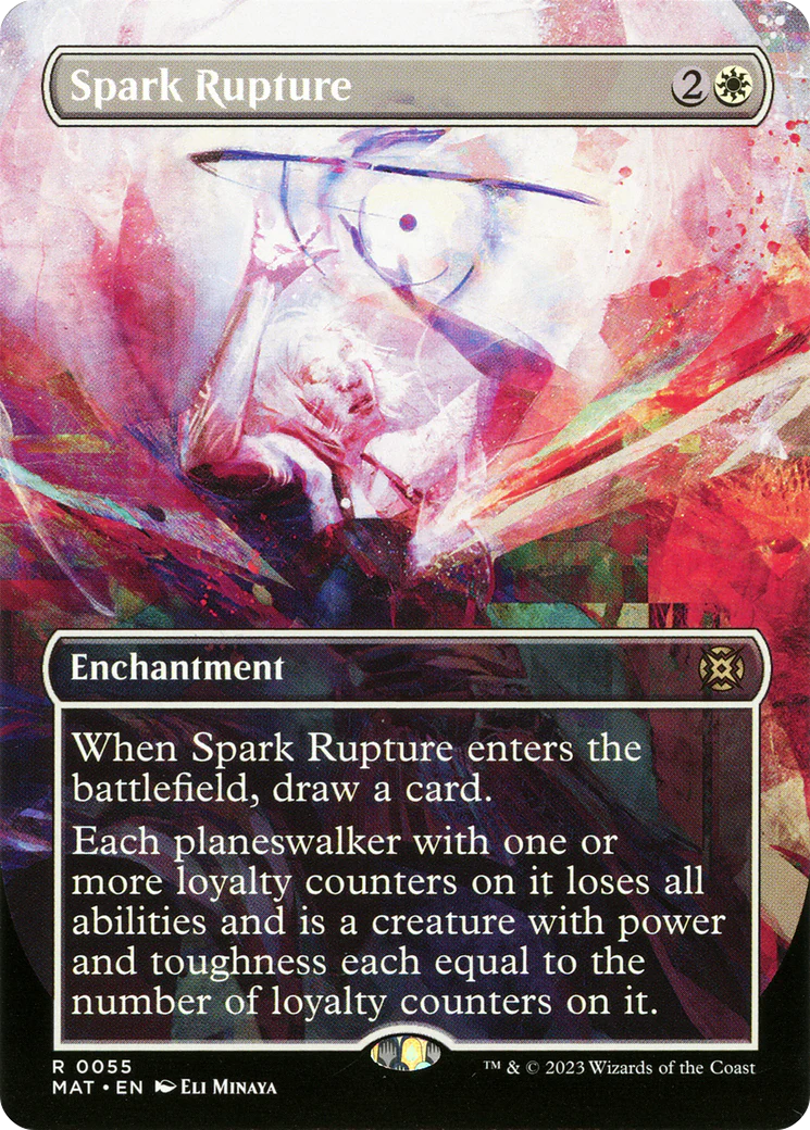 Spark Rupture (MAT-055) - March of the Machine: The Aftermath: (Showcase) (Borderless) [Rare]