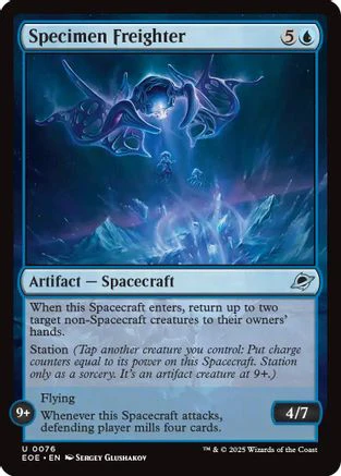 Specimen Freighter (EOE-076) - Edge of Eternities [Uncommon]
