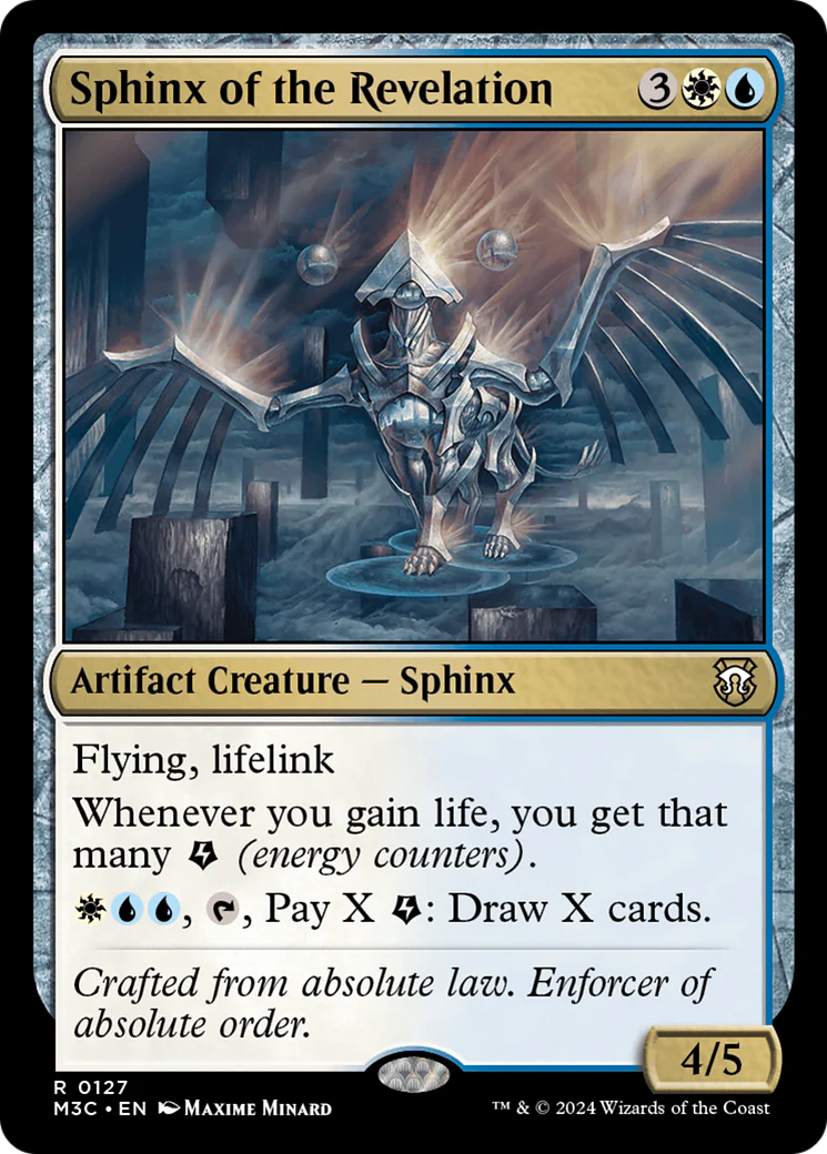 Sphinx of the Revelation (M3C-127) - Modern Horizons 3 Commander [Rare]