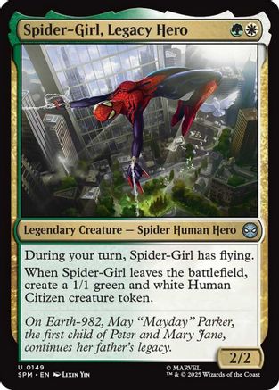 Spider-Girl, Legacy Hero (SPM-149) - Marvel's Spider-Man [Uncommon]