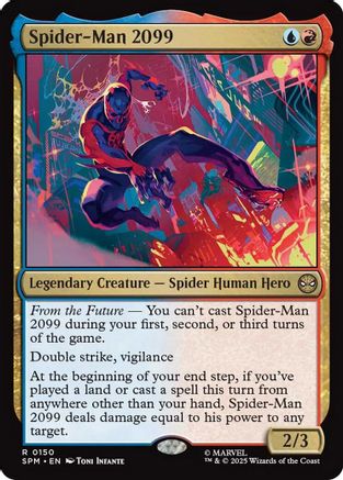 Spider-Man 2099 (SPM-150) - Marvel's Spider-Man Foil [Rare]