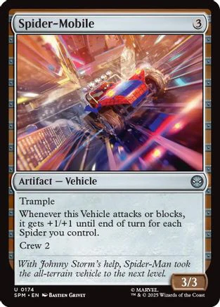 Spider-Mobile (SPM-174) - Marvel's Spider-Man Foil [Uncommon]