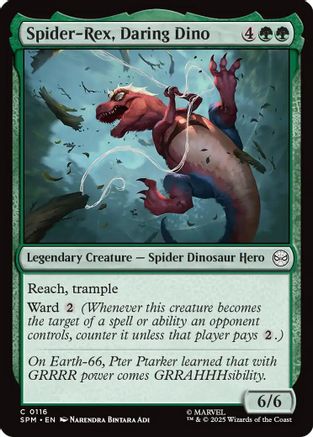 Spider-Rex, Daring Dino (SPM-116) - Marvel's Spider-Man [Common]