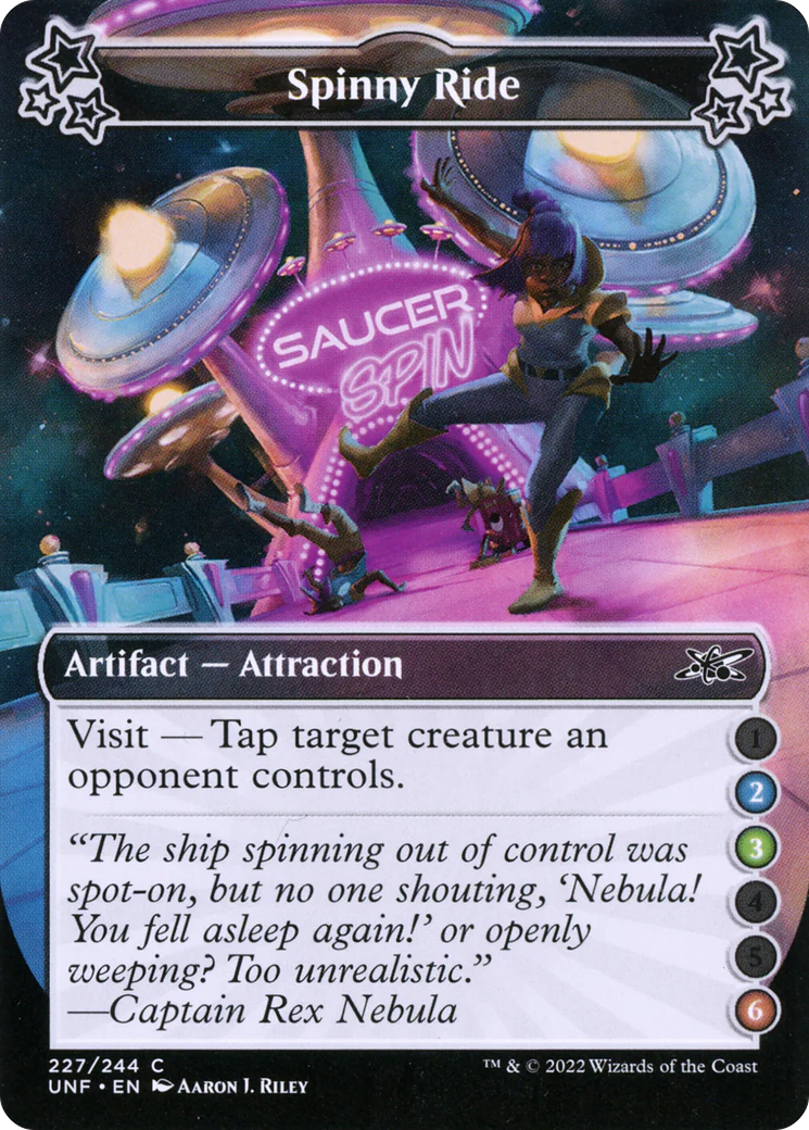 Spinny Ride (UNF-227A) - Unfinity Foil [Common]