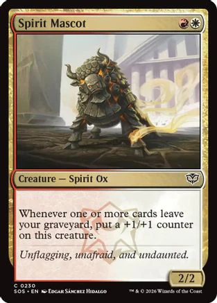 Spirit Mascot (SOS-230) - Secrets of Strixhaven [Common]