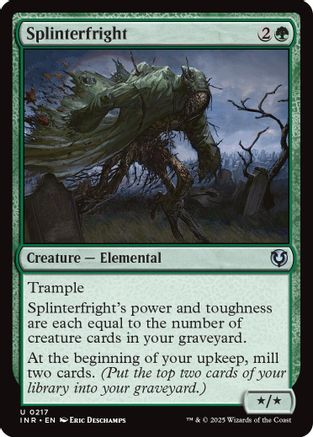 Splinterfright (INR-217) - Innistrad Remastered [Uncommon]