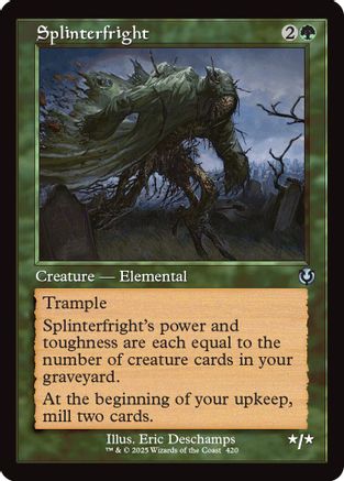 Splinterfright (Retro Frame) (INR-420) - Innistrad Remastered [Uncommon]