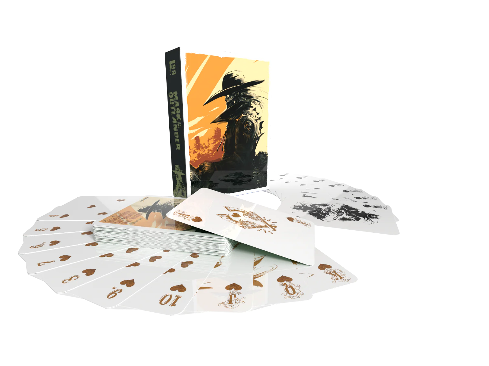 Spooktacular Playing Cards - Mask of the Outlander