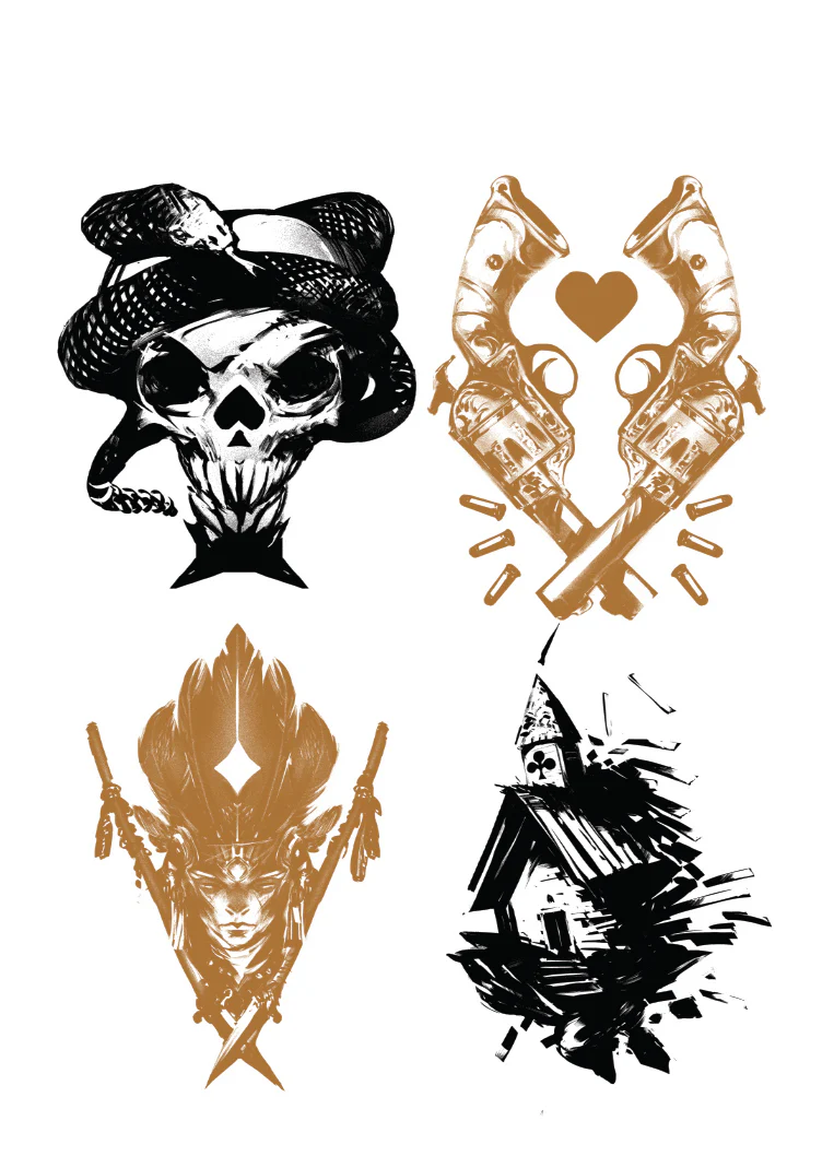 Spooktacular Playing Cards - Mask of the Outlander - Image 3
