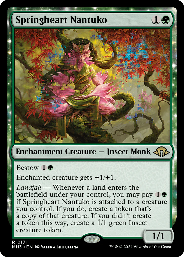 Springheart Nantuko (MH3-171) - Modern Horizons 3 [Rare]
