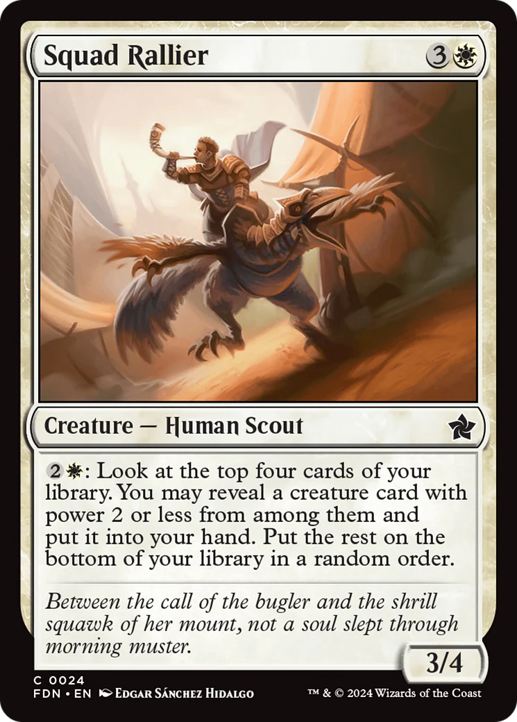 Squad Rallier (FDN-024) - Foundations [Common]
