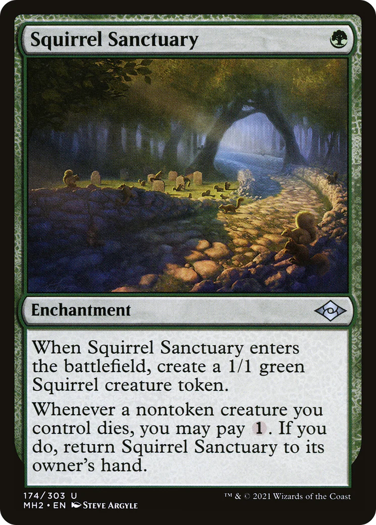 Squirrel Sanctuary (MH2-174) - Modern Horizons 2 Foil [Uncommon]