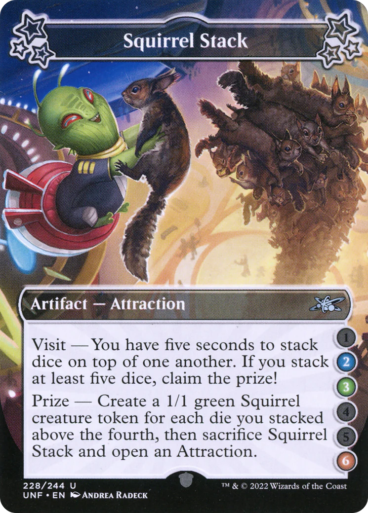 Squirrel Stack (UNF-228A) - Unfinity Foil [Uncommon]