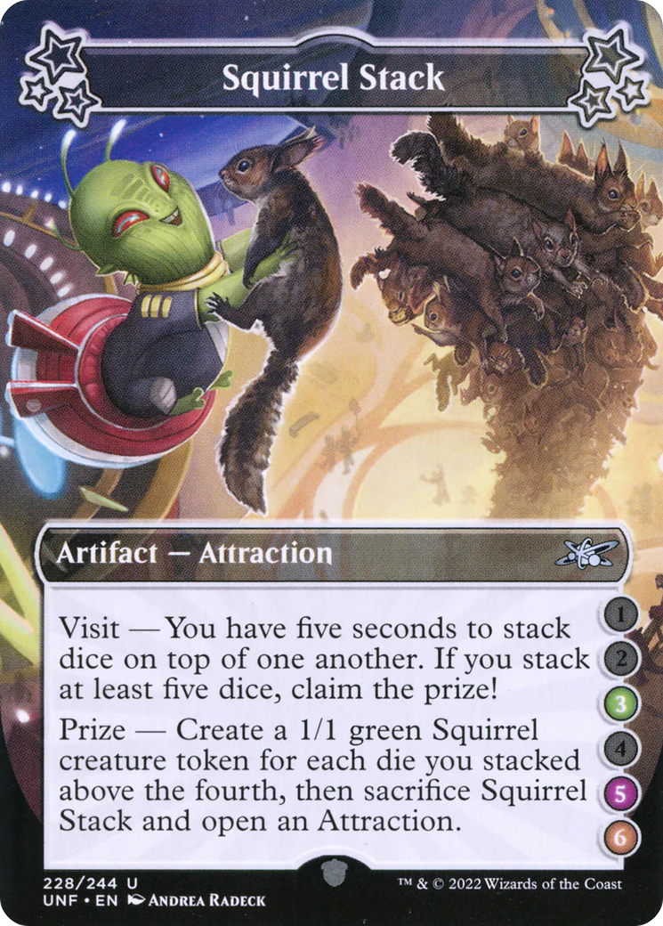 Squirrel Stack (UNF-228E) - Unfinity [Uncommon]