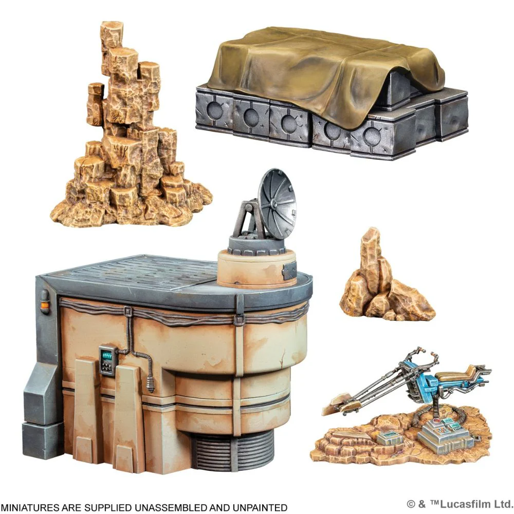 Star Wars: Legion - Galactic Battlefield Terrain Starter Set - Image 3