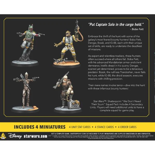 Star Wars: Shatterpoint – We Don’t Need Their Scum Squad Pack - Image 2
