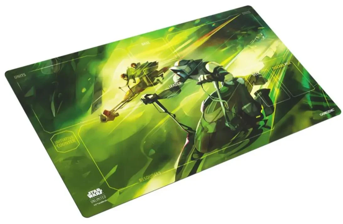 Gamegenic - Star Wars: Unlimited Game Mat: Speeder Bike Chase