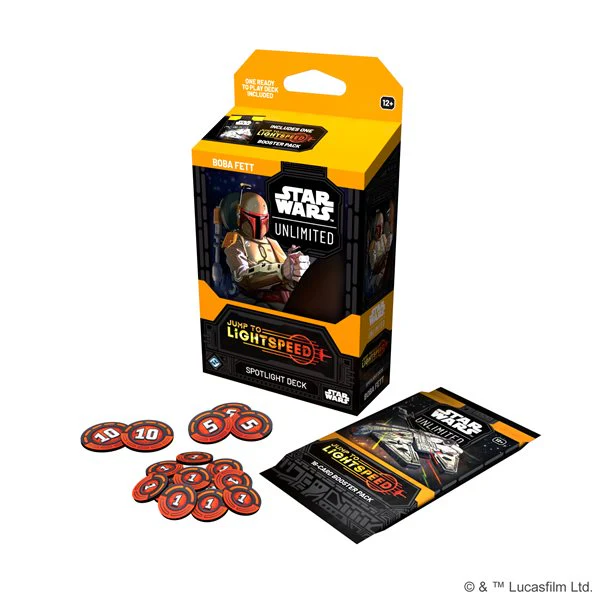 Star Wars: Unlimited:Jump to Lightspeed Spotlight Deck - Boba Fett - Image 3