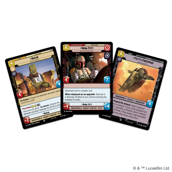 Star Wars: Unlimited:Jump to Lightspeed Spotlight Deck - Boba Fett - Image 4