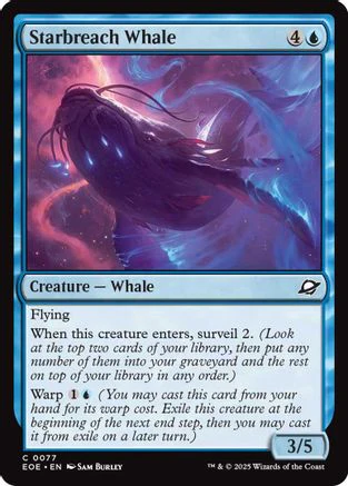 Starbreach Whale (EOE-077) - Edge of Eternities [Common]