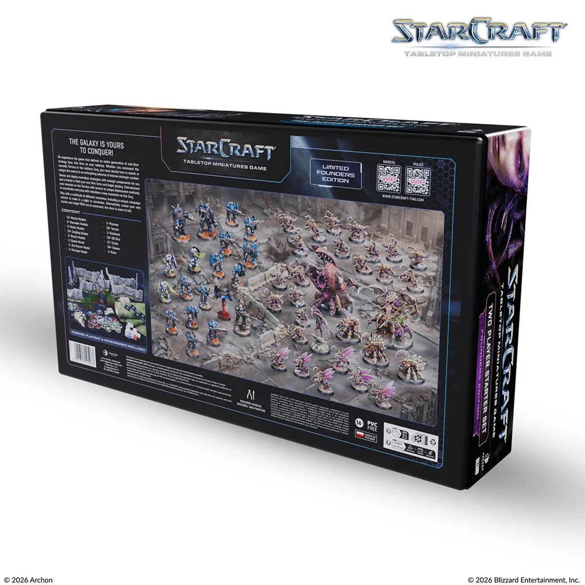 StarCraft: Tabletop Miniatures Game - 2 Player Starter Set: Founders Edition *PRE-ORDER* - Image 2