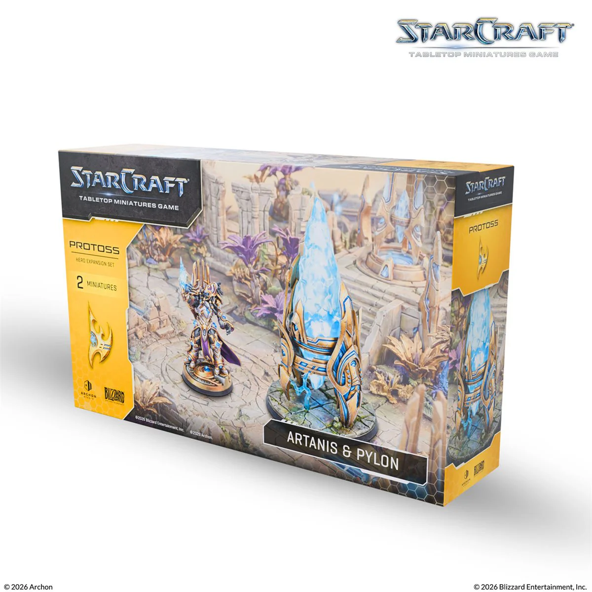 StarCraft: Tabletop Miniatures Game - Protoss - Artanis & Pylon Expansion Set *PRE-ORDER*