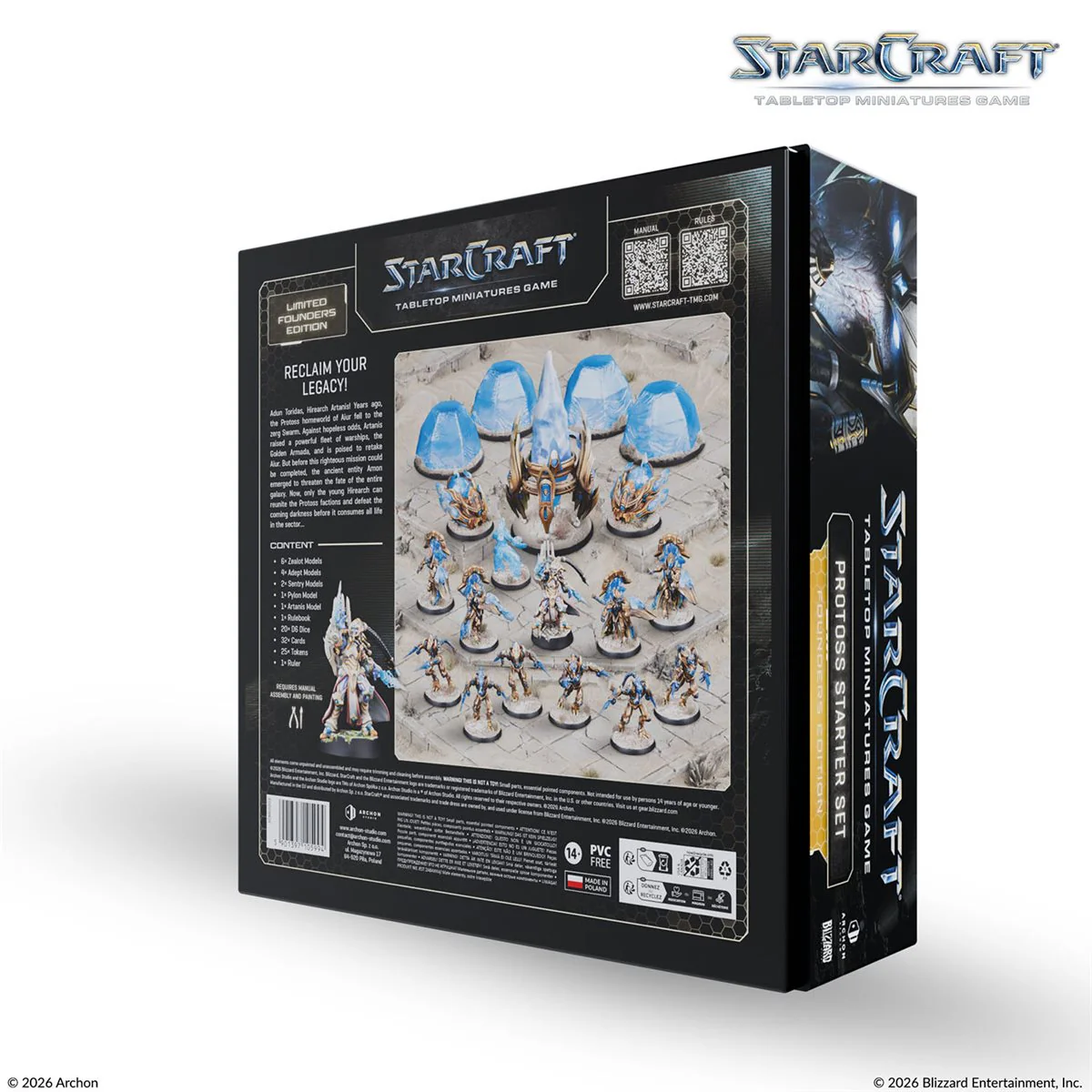 StarCraft: Tabletop Miniatures Game - Protoss Starter Set: Founders Edition *PRE-ORDER* - Image 2