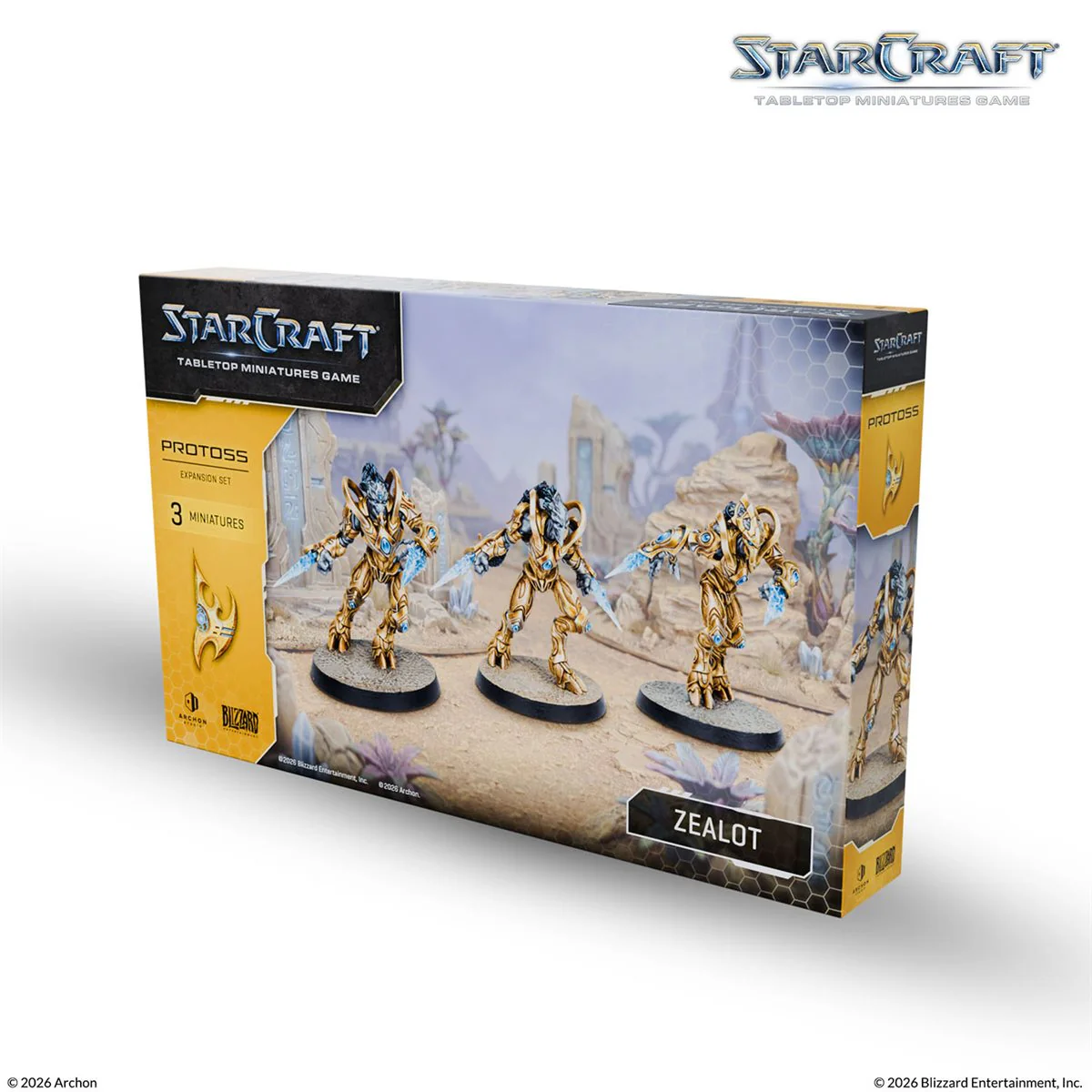 StarCraft: Tabletop Miniatures Game -  Protoss - Zealot Expansion Set *PRE-ORDER*