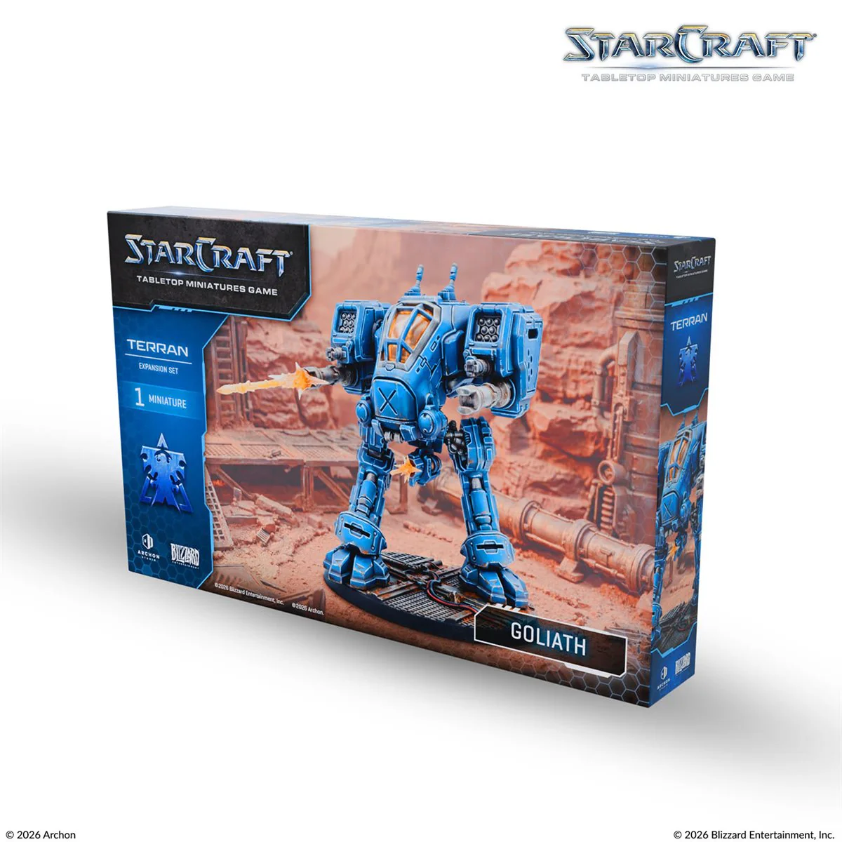 StarCraft: Tabletop Miniatures Game - Terran - Goliath Expansion Set *PRE-ORDER*