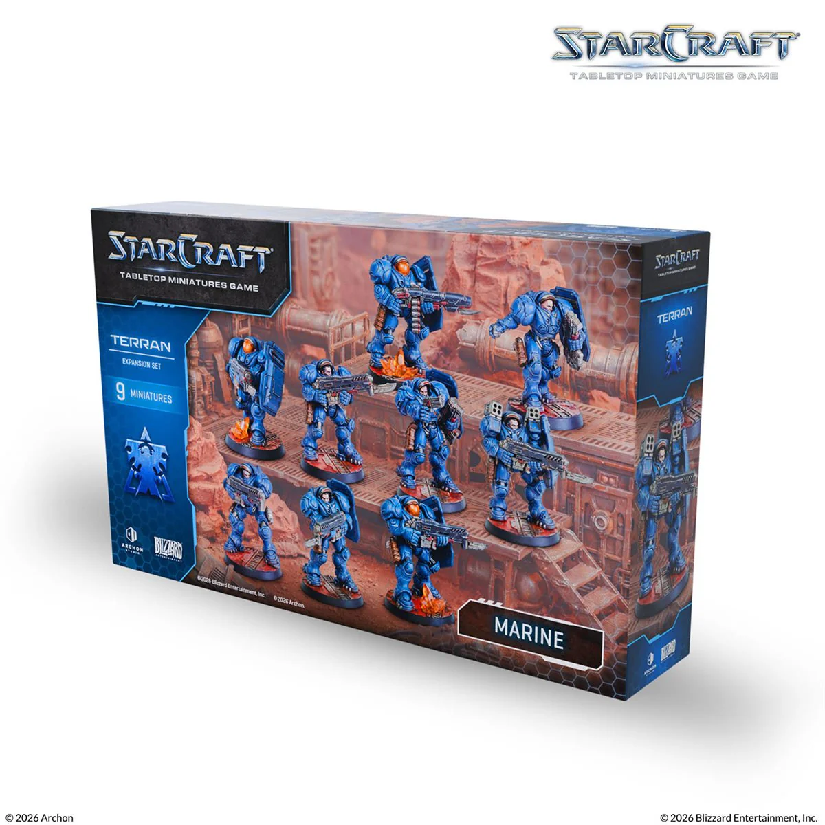 StarCraft: Tabletop Miniatures Game -  Terran - Marine Expansion Set *PRE-ORDER*