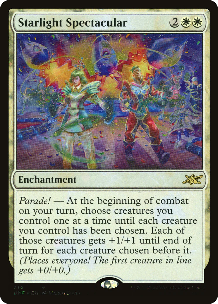 Starlight Spectacular (UNF-314) - Unfinity Galaxy Foil [Rare]