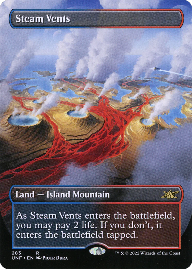 Steam Vents (UNF-283) - Unfinity (Borderless) [Rare]