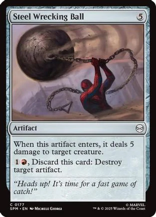 Steel Wrecking Ball (SPM-177) - Marvel's Spider-Man [Common]