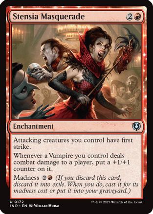 Stensia Masquerade (INR-172) - Innistrad Remastered [Uncommon]