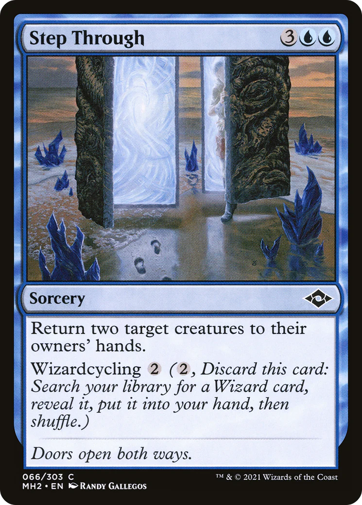 Step Through (MH2-066) - Modern Horizons 2 Foil [Common]